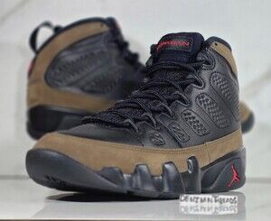 Nike Air Jordan 9 Retro Olive OG Size 6.5Y | Womens 8 NEW Rare Chicago